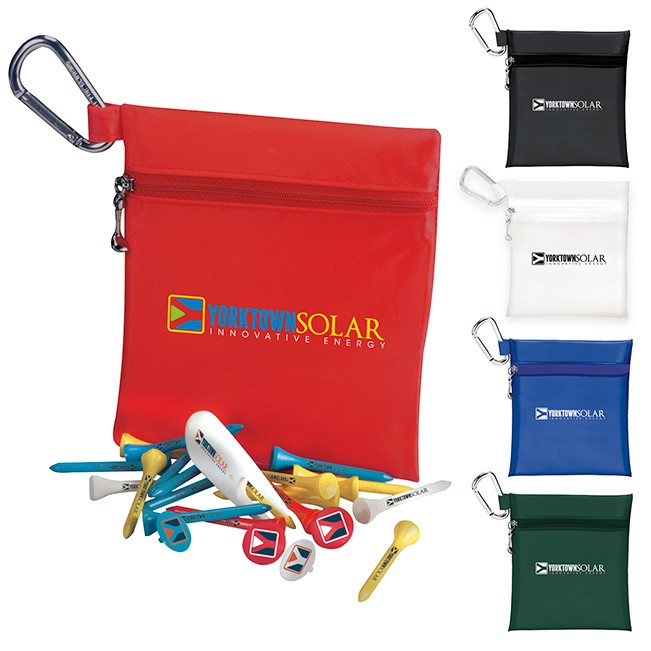 Champion Golf Jumbo Zipper Value Pak w/2 1/8" Tees