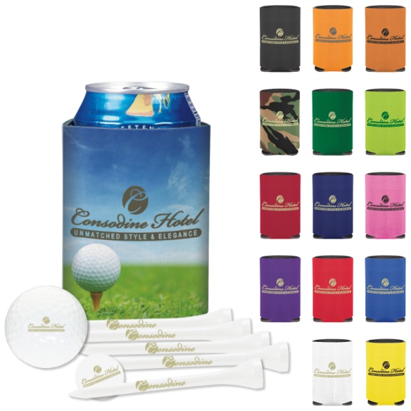 Collapsible KOOZIE Golf Event Kit
